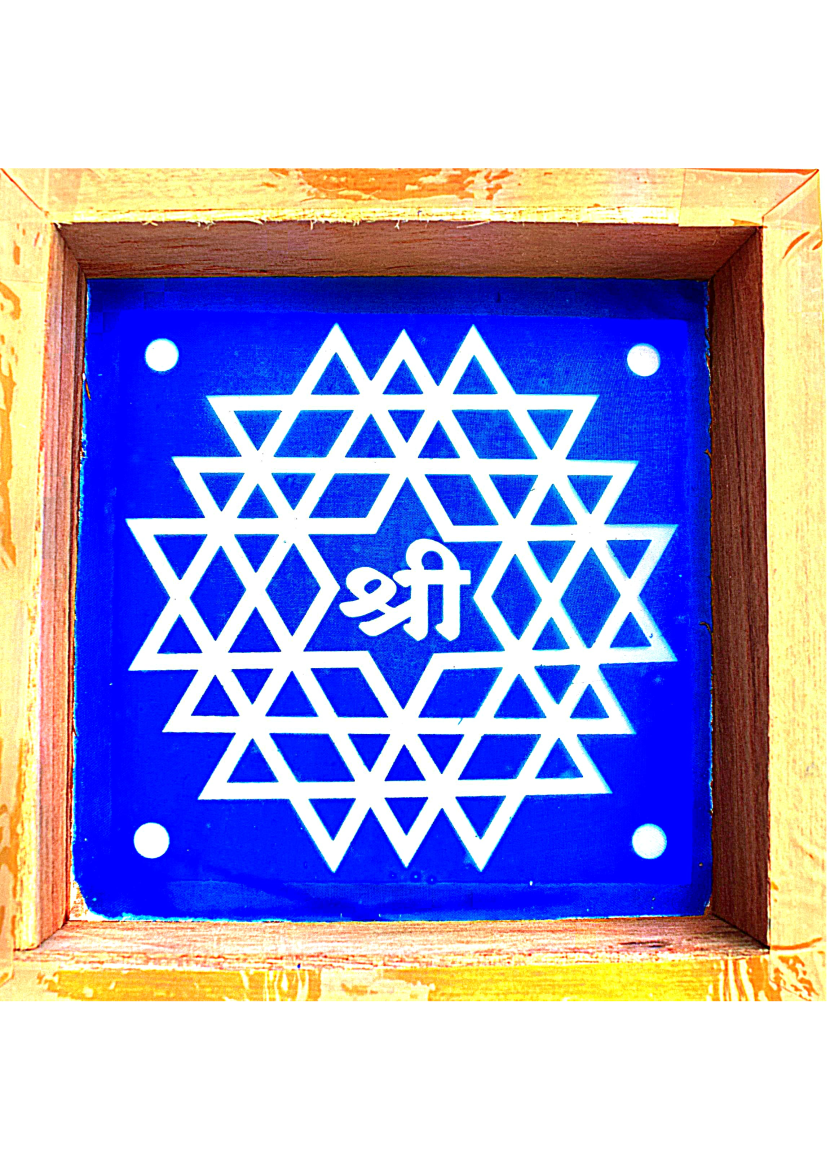 C2 – Shree Yantra Rangoli Stencil | Utkarsha Rangoli