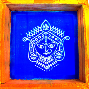 C3 – Devi Face Rangoli Stencil | Utkarsha Rangoli