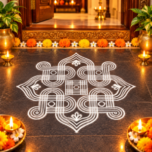 ChowkPrerna 10×10 Rangoli Stencil